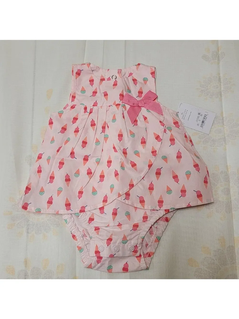 Carter's Just One You Romper - Ice Cream Cones - 3 Months - NWT